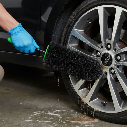 Cepillo para limpiar llantas Grande